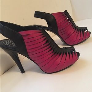 BCBGeneration Devon Peep Toe High Heel